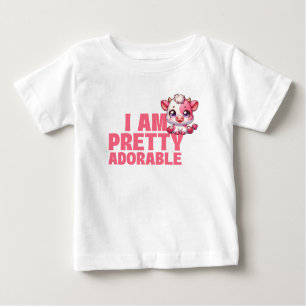Camiseta De Bebé Soy Bonito Adorable