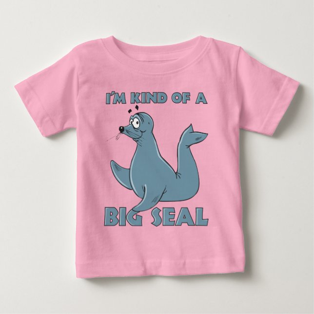 Camiseta De Bebé Soy Como Un Gran Sello (Anverso)