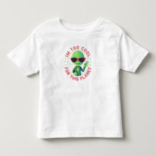 Camiseta De Bebé Soy demasiado genial para este planeta