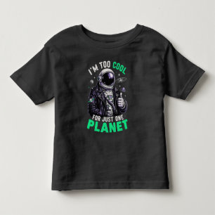 Camiseta De Bebé Soy demasiado genial para un solo planeta
