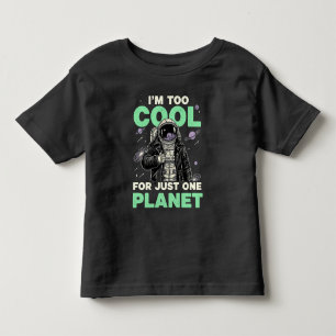 Camiseta De Bebé Soy demasiado genial para un solo planeta