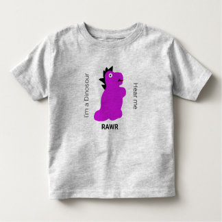 Camiseta De Bebé Soy dinosaurio, ¡Hear Me Rawr!