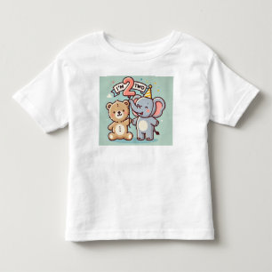 Camiseta De Bebé soy dos