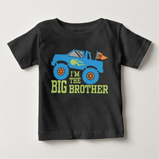 Camiseta De Bebé Soy el Camión del Monstruo del Gran Hermano