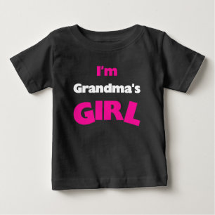 Camiseta De Bebé Soy el Chica de la abuela