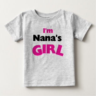Camiseta De Bebé Soy el Chica de Nana
