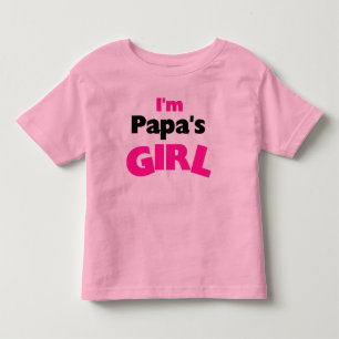 Camiseta De Bebé Soy el Chica de papá