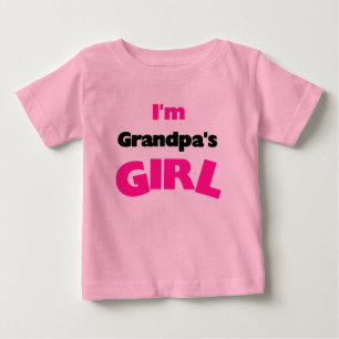 Camiseta De Bebé Soy el Chica del abuelo