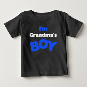 Camiseta De Bebé Soy el chico de la abuela