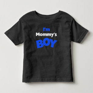 Camiseta De Bebé Soy el chico de mamá
