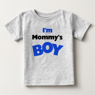 Camiseta De Bebé Soy el chico de mamá