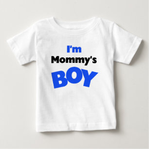 Camiseta De Bebé Soy el chico de mamá