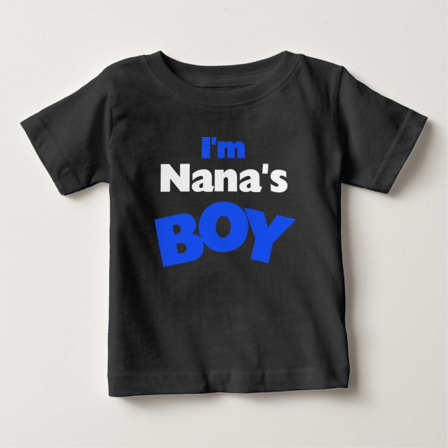 Camiseta De Bebé Soy el chico de Nana (Anverso)
