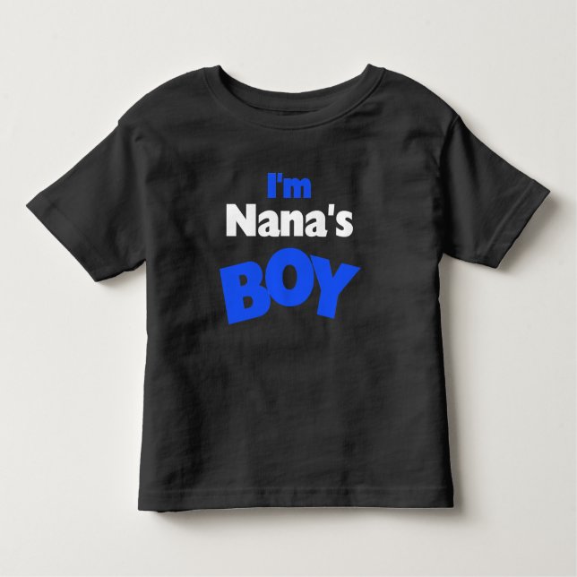 Camiseta De Bebé Soy el chico de Nana (Anverso)