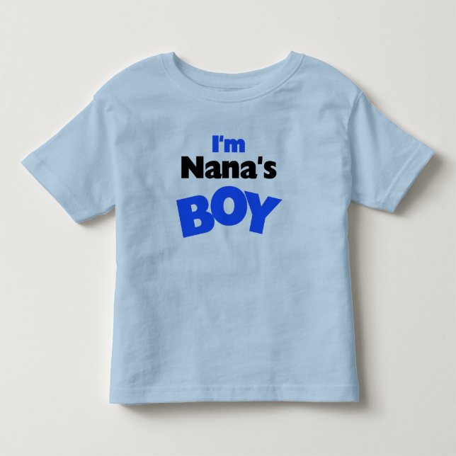 Camiseta De Bebé Soy el chico de Nana (Anverso)