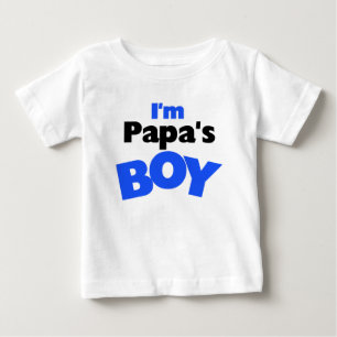 Camiseta De Bebé Soy el chico de papá