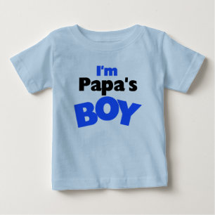 Camiseta De Bebé Soy el chico de papá
