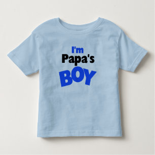 Camiseta De Bebé Soy el chico de papá