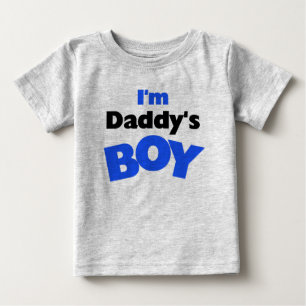 Camiseta De Bebé Soy el chico de papá