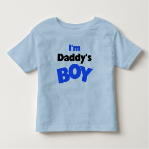 Camiseta De Bebé Soy el chico de papá