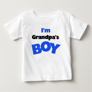 Camiseta De Bebé Soy el chico del abuelo