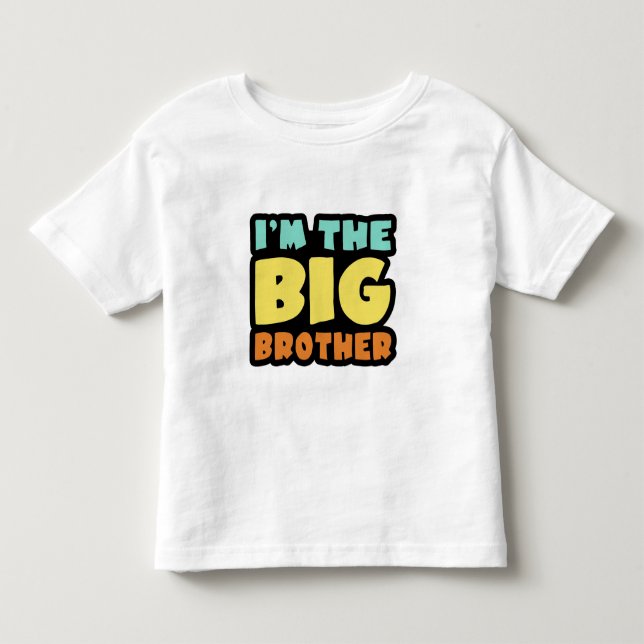 Camiseta De Bebé Soy el Gran Hermano (Anverso)