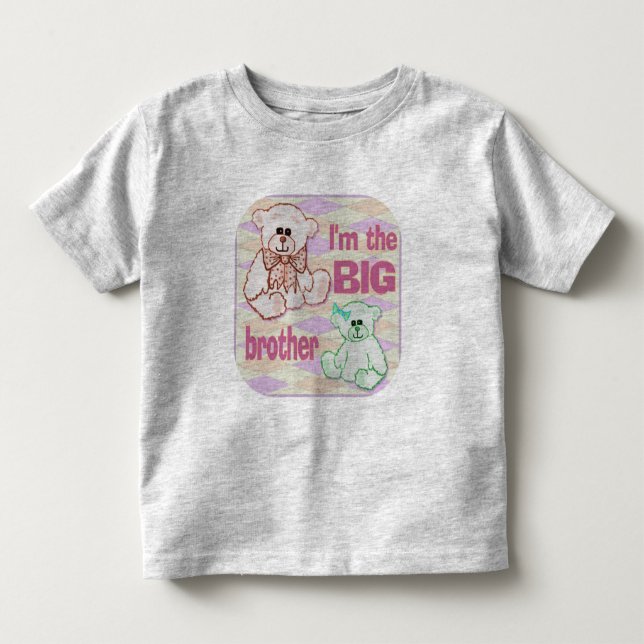 Camiseta De Bebé Soy el Gran Hermano (Anverso)