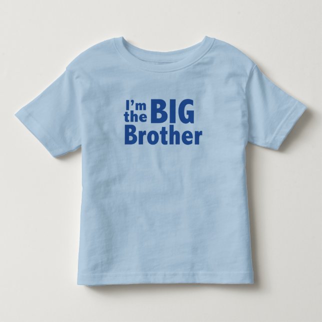 Camiseta De Bebé Soy el Gran Hermano (Anverso)