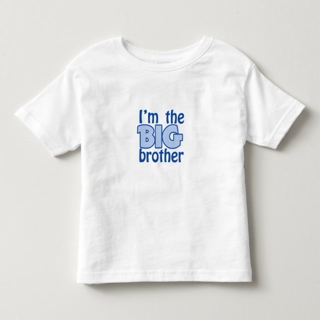 Camiseta De Bebé Soy el Gran Hermano Tshirt (Anverso)