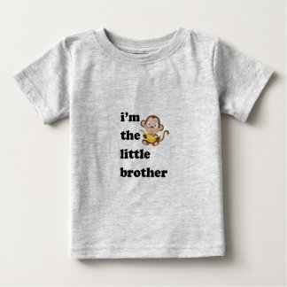 Camiseta De Bebé soy el hermano pequeño