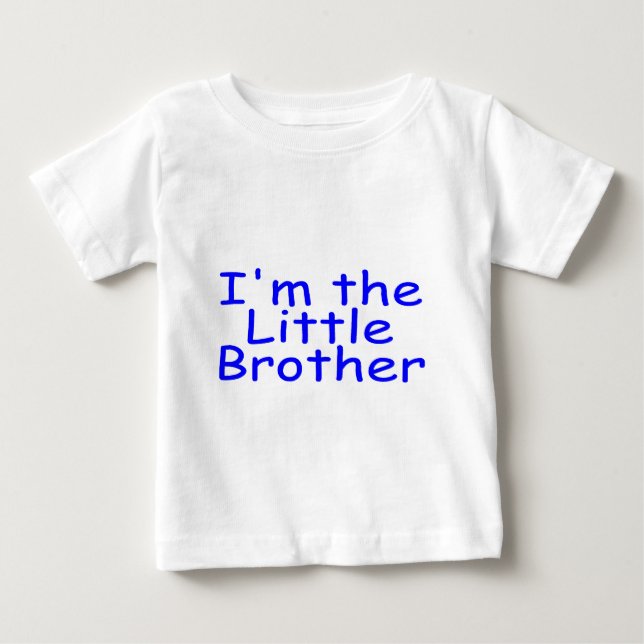 Camiseta De Bebé Soy El Hermano Pequeño (Anverso)