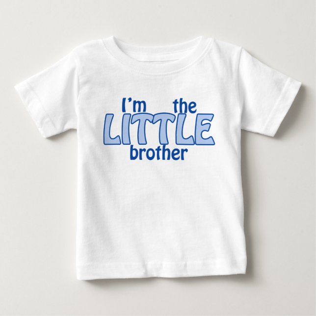 Camiseta De Bebé Soy el hermano pequeño Tshirt (Anverso)
