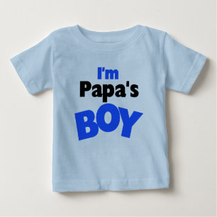 Camiseta De Bebé Soy el muchacho de la papá