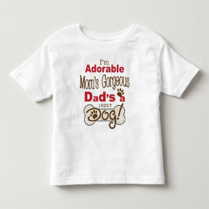 Camiseta De Bebé ¡Soy el papá magnífico de la mamá adorable soy