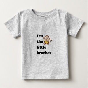 Camiseta De Bebé soy el pequeño hermano