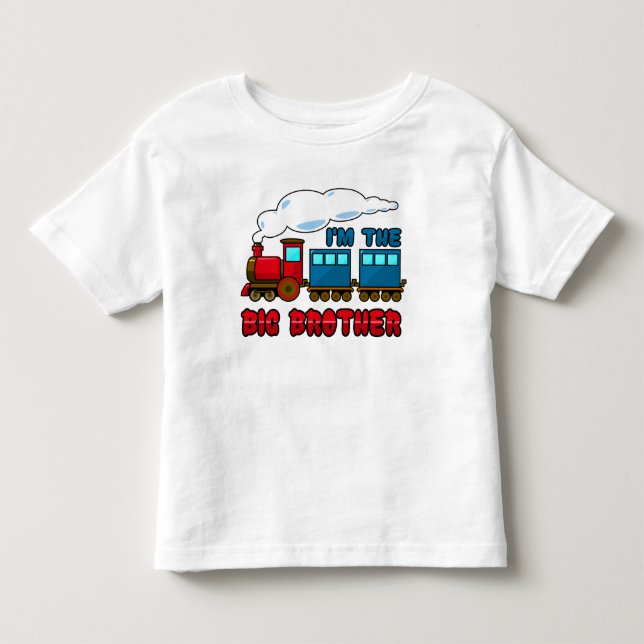 Camiseta De Bebé soy el personalizado hermano mayor (Anverso)