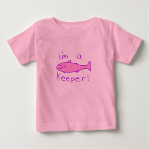Camiseta De Bebé Soy encargado (el rosa)