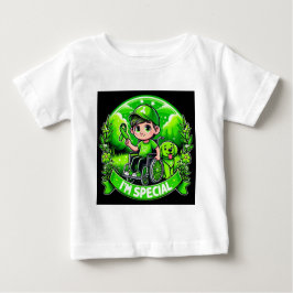 Camiseta De Bebé 🌟 Soy especial - Diseño de conciencia sobre la pa