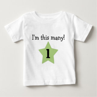 Camiseta De Bebé ¡Soy estos muchos!