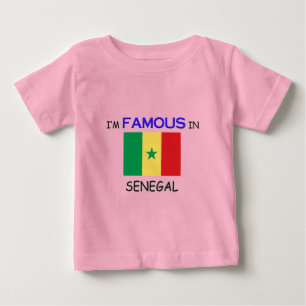 Camiseta De Bebé Soy famoso en SENEGAL