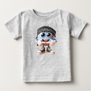Camiseta De Bebé  Soy genial, Emoji, por Natasha Us  