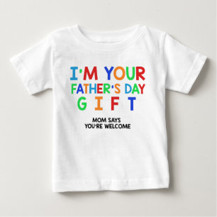 Camiseta De Bebé Soy gracioso el regalo del día de tu padre