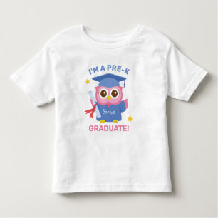 Camiseta De Bebé Soy graduado de pregrado, licenciado en leche rosa