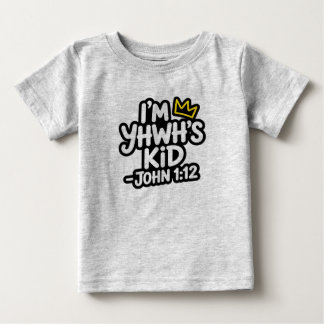 Camiseta De Bebé Soy hijo de YHWH: ¡atácame bajo tu propio riesgo!