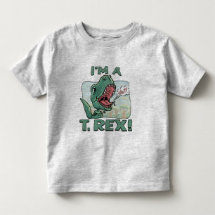 Camiseta De Bebé Soy ideas de un regalo de T. Rex Dinosaur