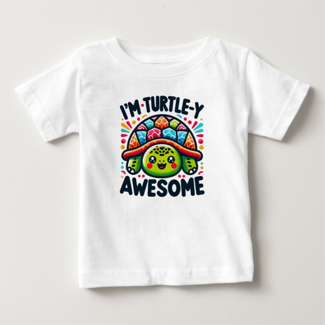 Camiseta De Bebé Soy increíblemente genial. (Anverso)