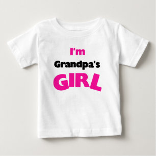 Camiseta De Bebé Soy la Chica de Abuelo