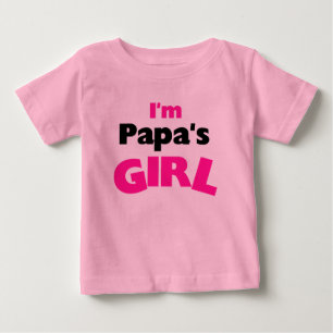 Camiseta De Bebé Soy la Chica de Papá