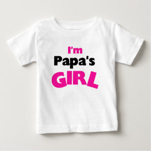 Camiseta De Bebé Soy la Chica de Papá