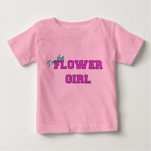 Camiseta De Bebé Soy la chica flor